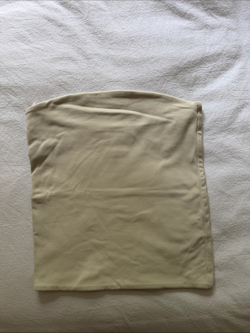 Babaton Cream Strapless Top